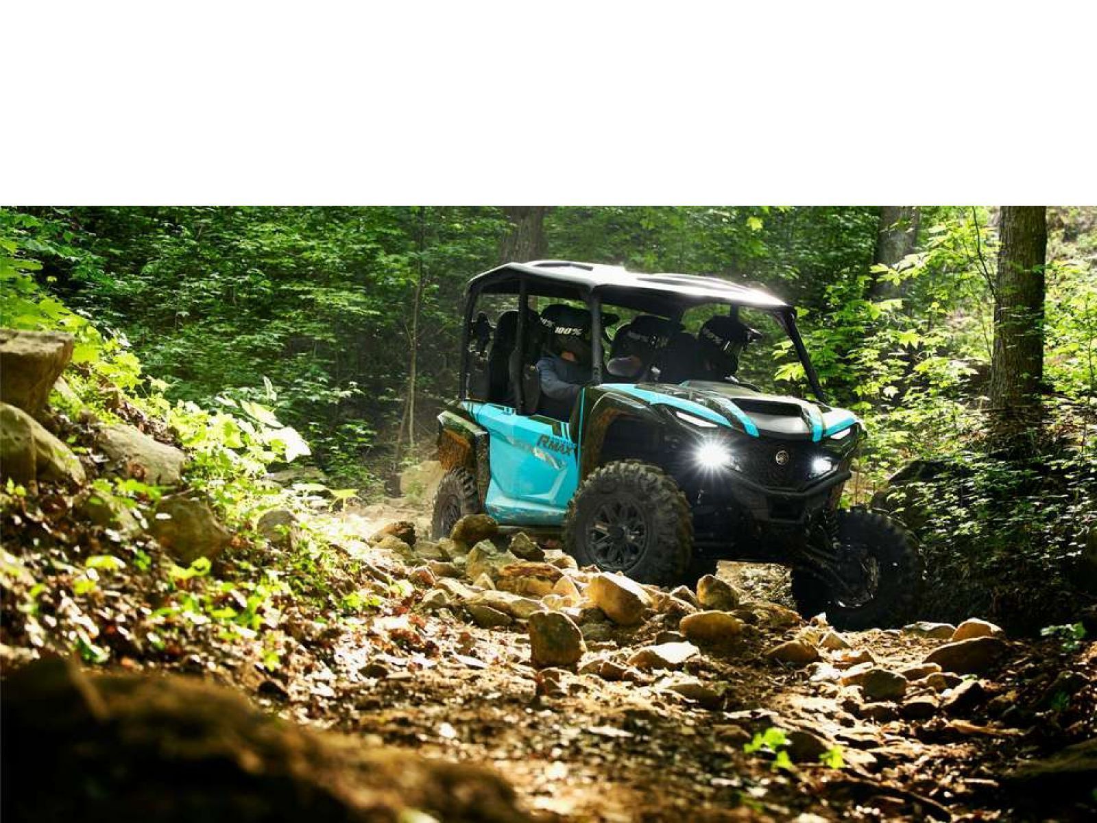 Мотовездеход UTV YAMAHA Wolverine R-Max 4 1000 (Cyan / Yamaha Black) 2024